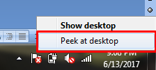 How to disable Aero Peek in Windows 7 (2)
