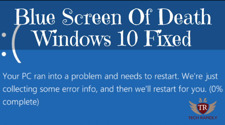 How to Fix Windows 10 Blue Screen of Death BSOD (Windows Blue Screen Error)