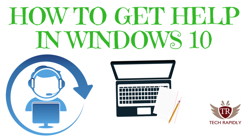 How to get help in Windows 10