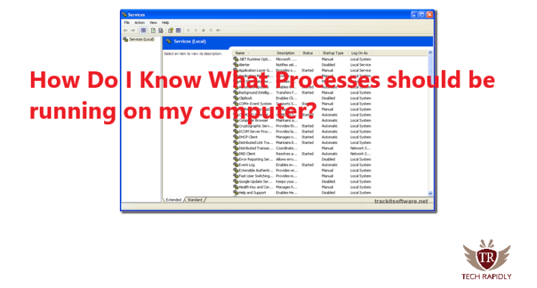 How Do I Know What Processes should be running on my computer?